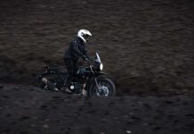 Royal Enfield Himalayan en acción