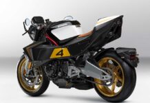 Bimota KB4 RC 2023 vista posterior