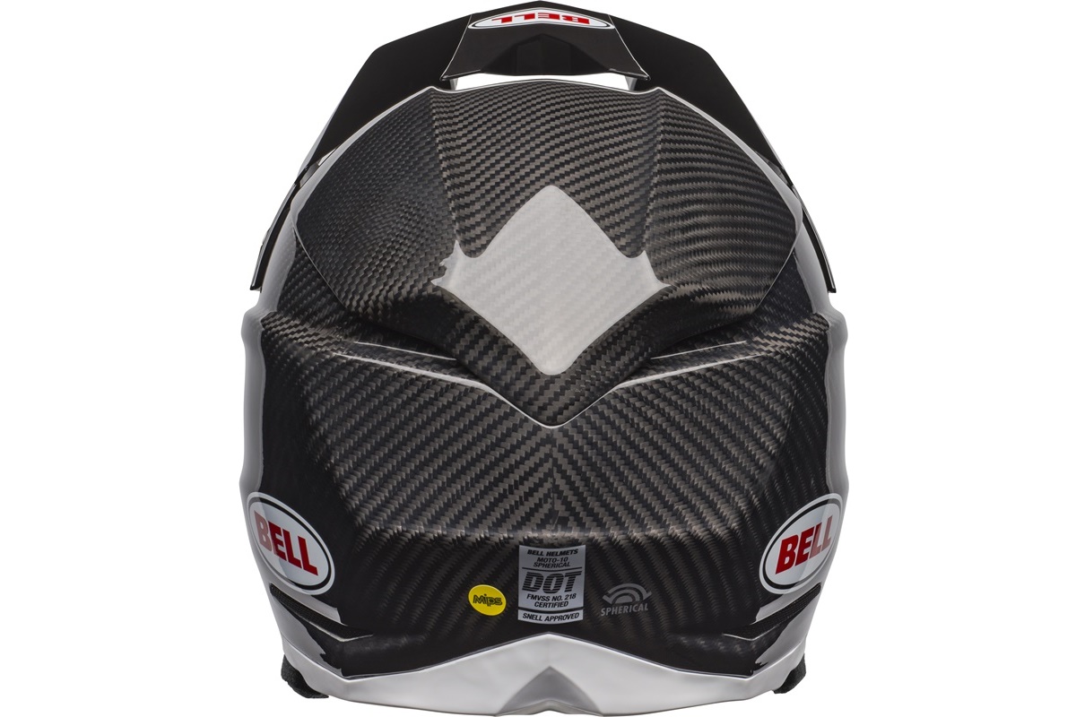 Bell Moto-10 Spherical White Black