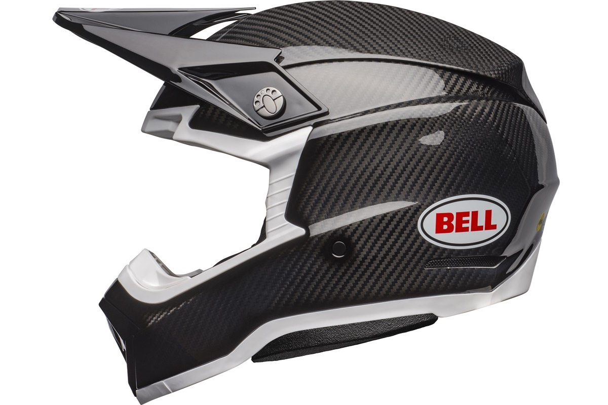 Bell Moto-10 Spherical White Black