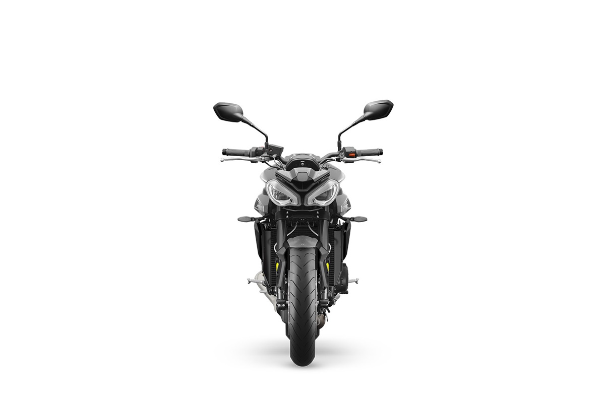 Triumph Street Triple R 2023 vista frontal