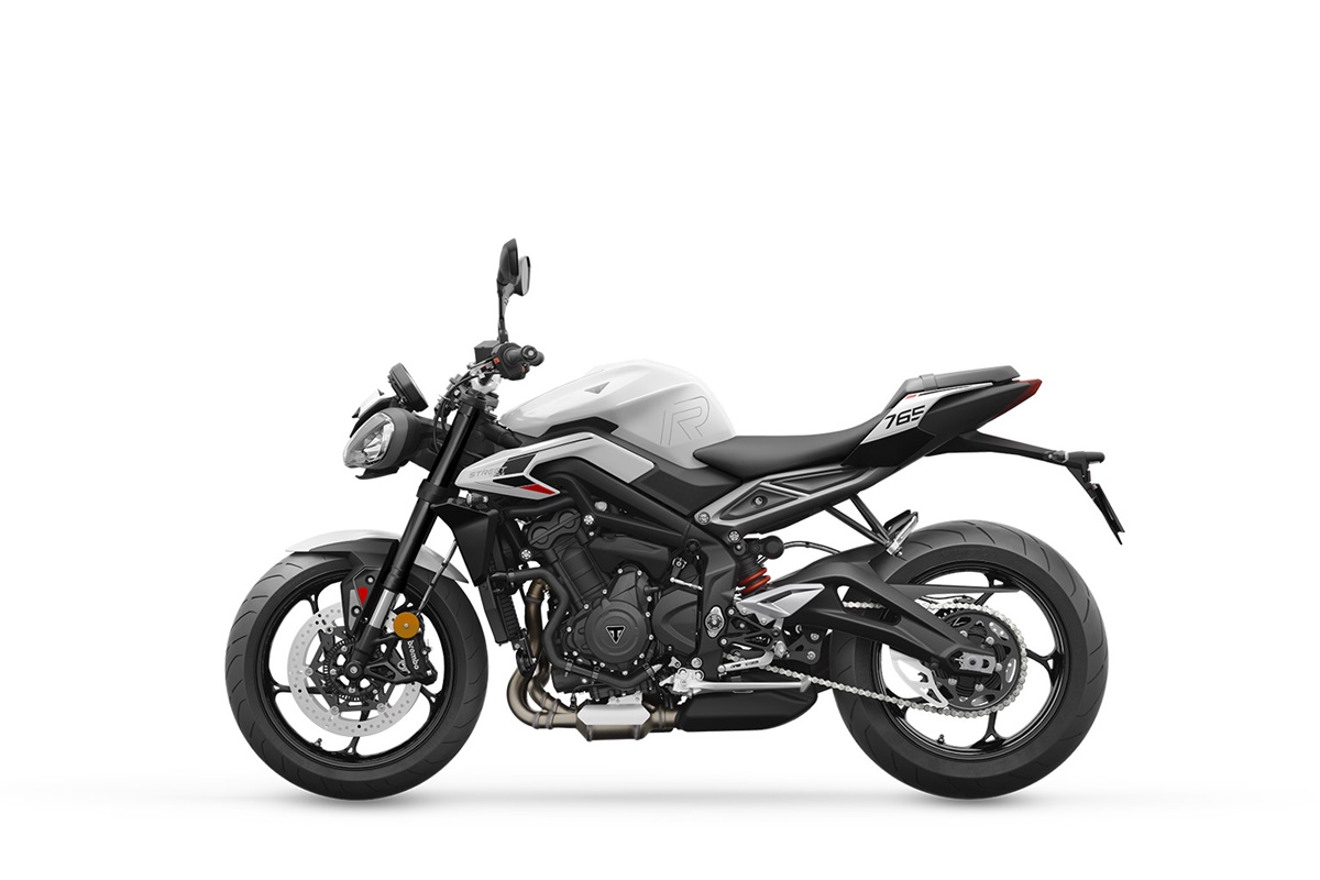 Triumph Street Triple R 2023 vista lateral