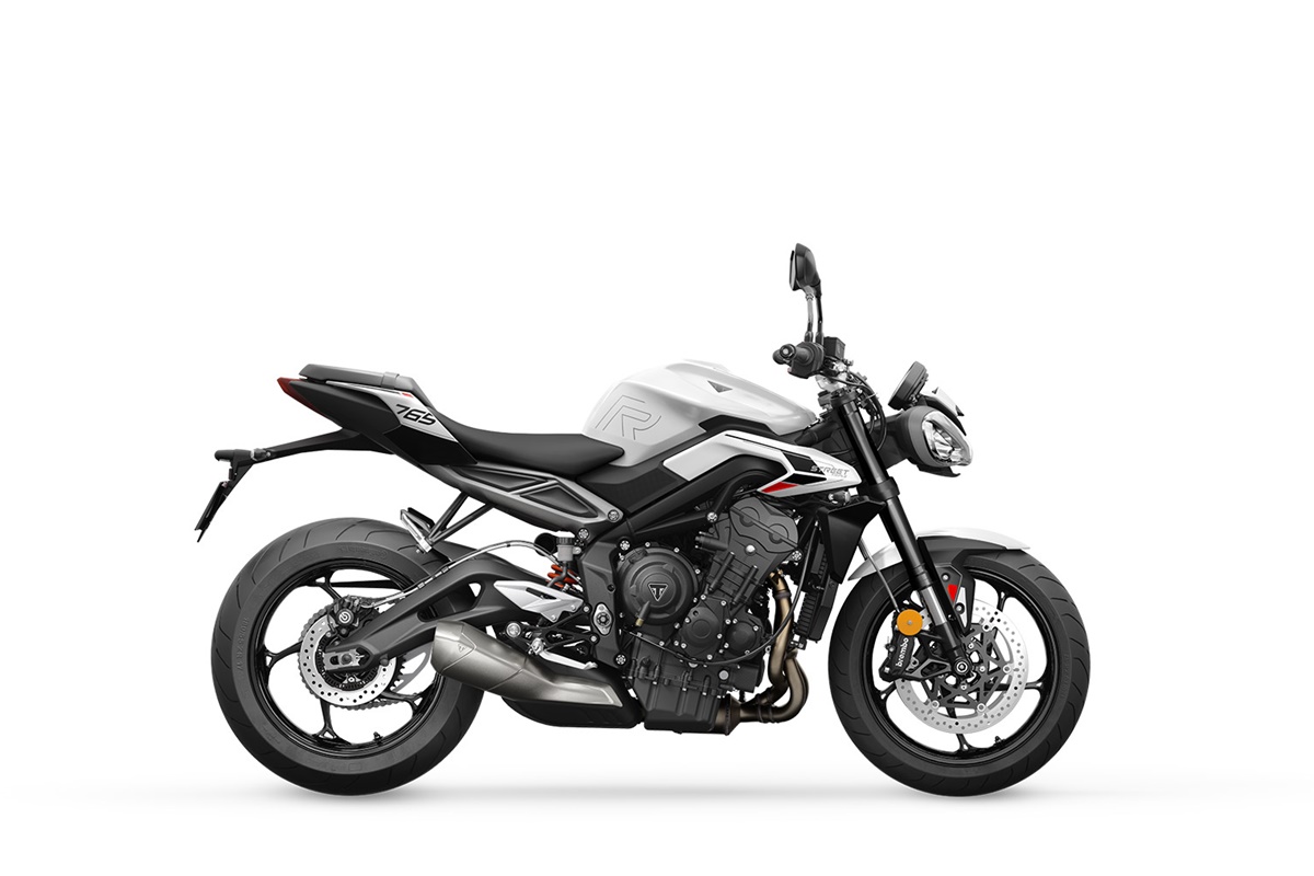 Triumph Street Triple R 2023 vista lateral