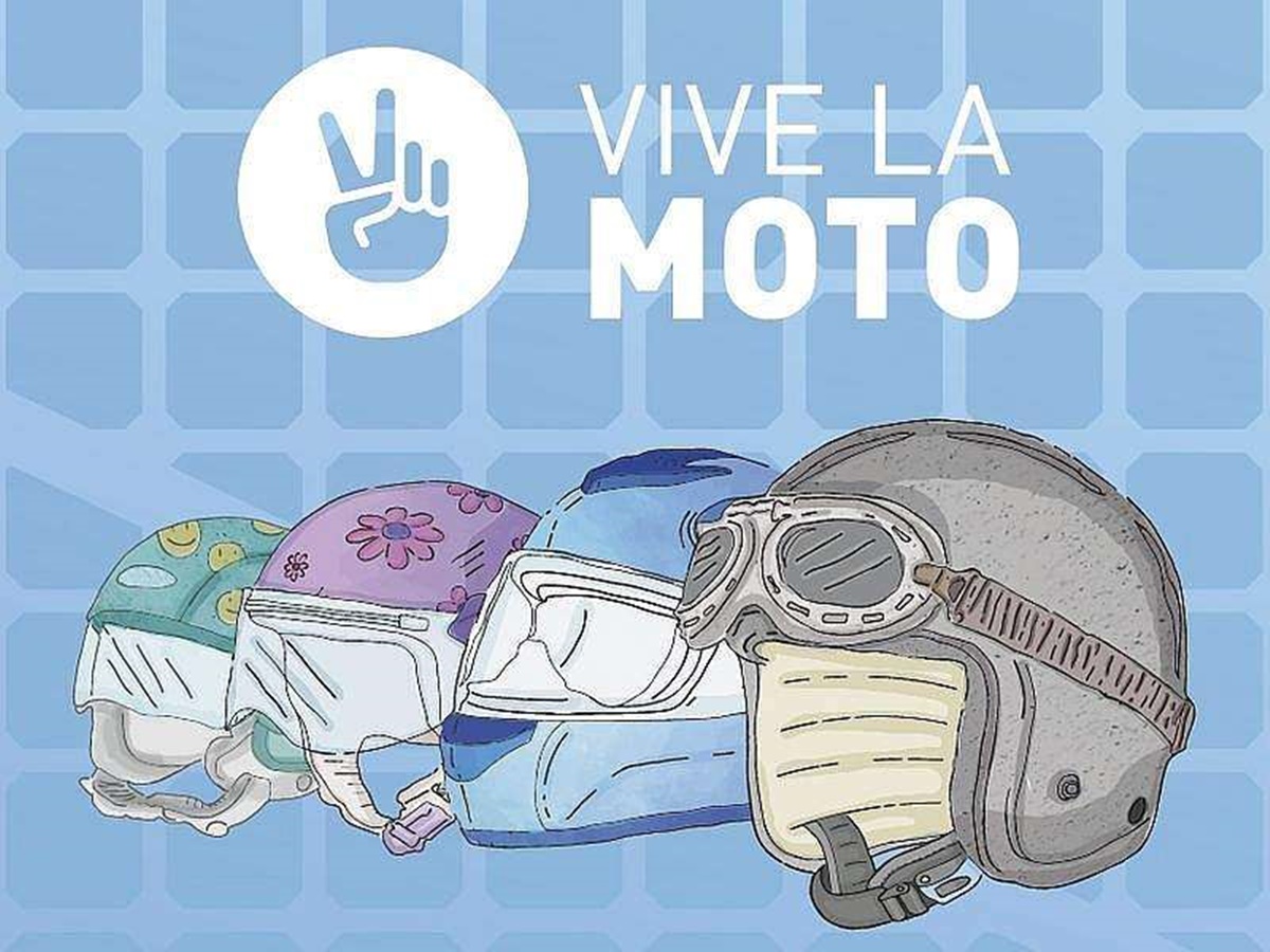 Cartel publicitario Vive la Moto 2019