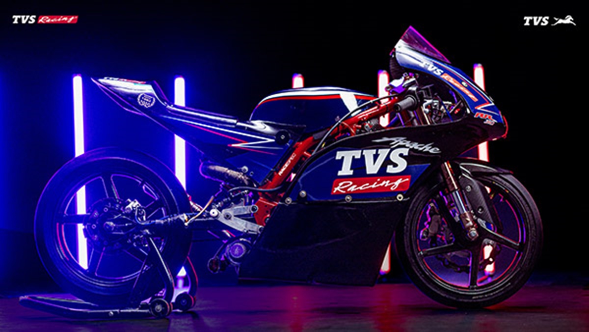 La TVS Apache RR 310 Turbo en detalle