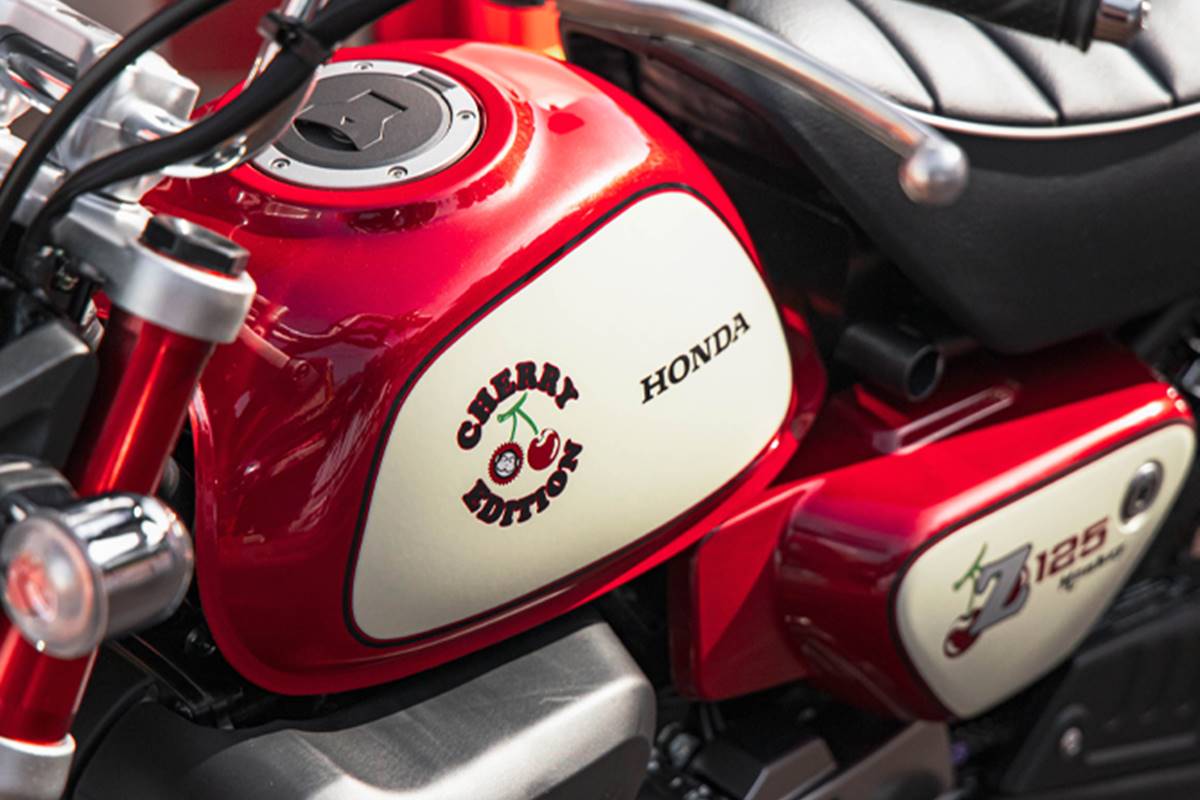 Honda Monkey 125 Cherry Edition en detalle