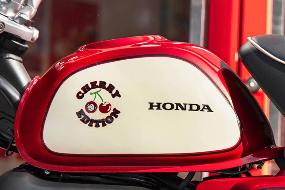 Honda Monkey 125 Cherry Edition en detalle