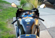 Aunque era una Superbike, el conjunto era compacto