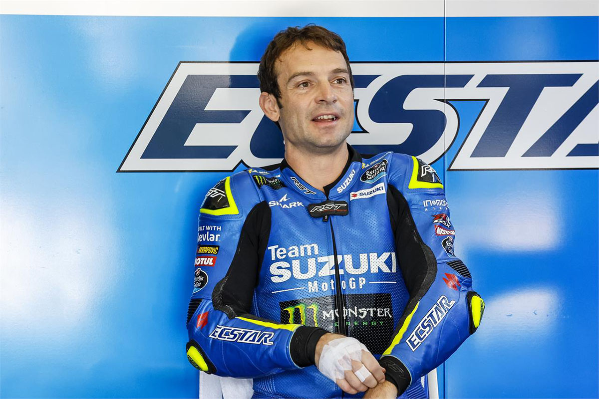 Guintoli ha sido uno de los pilotos de pruebas de Suzuki