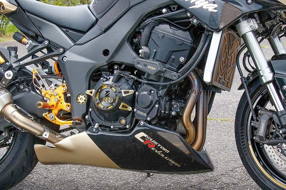 Custom Revolution Z1000 en detalle