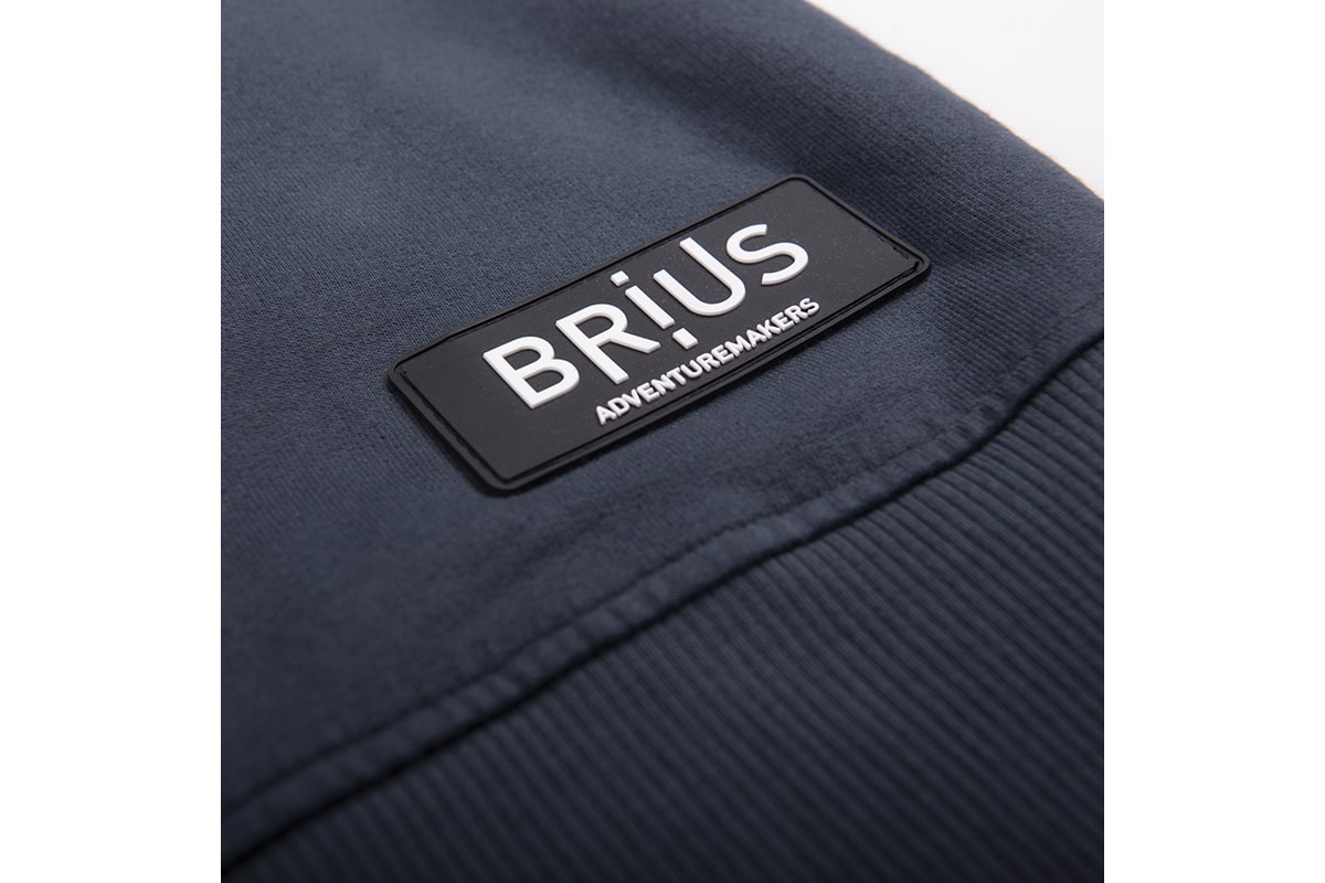BRIUS hoodies en detalle
