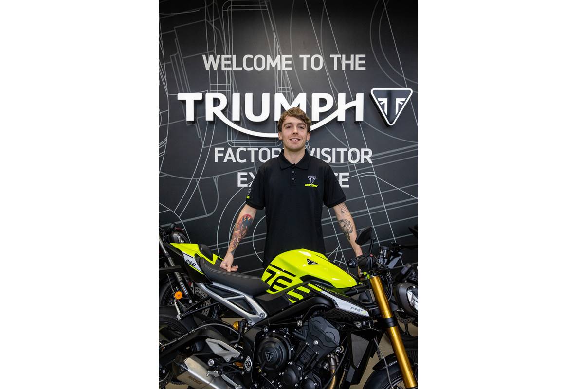 Presentación nuevos equipos Triumph Racing