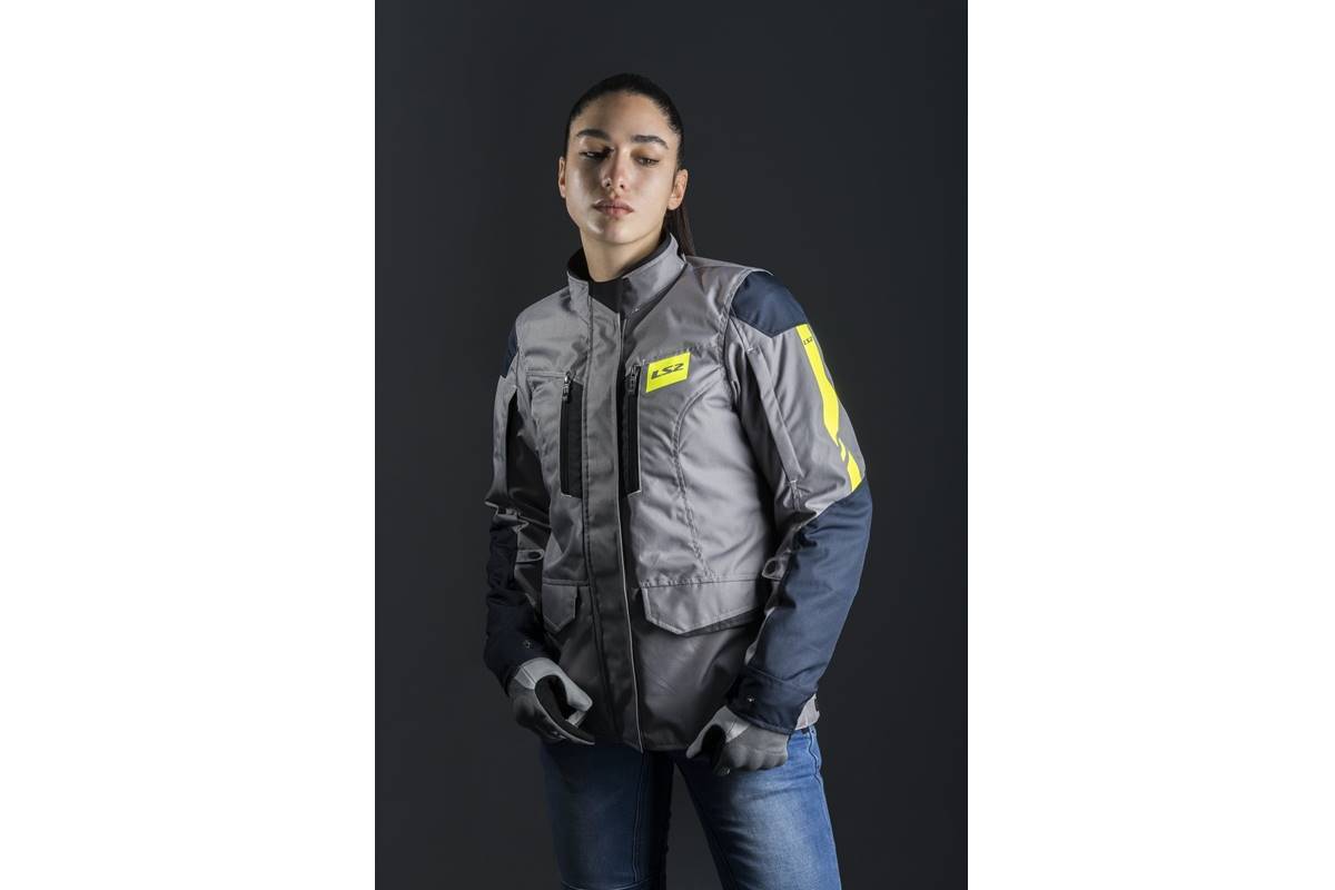 Chaqueta LS2 Metropolis Evo Lady Titanium