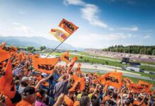 KTM Fan Tribune