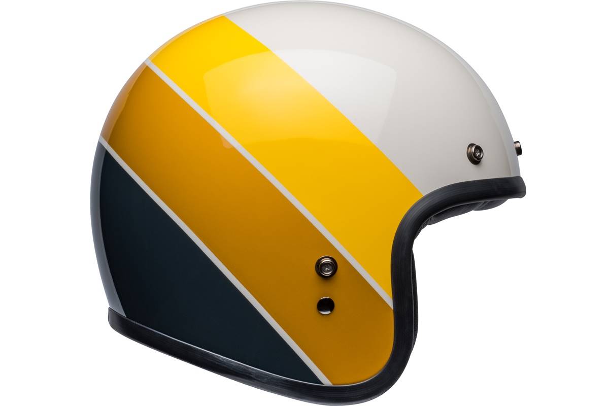 Bell Custom 500 Gloss and Yellow