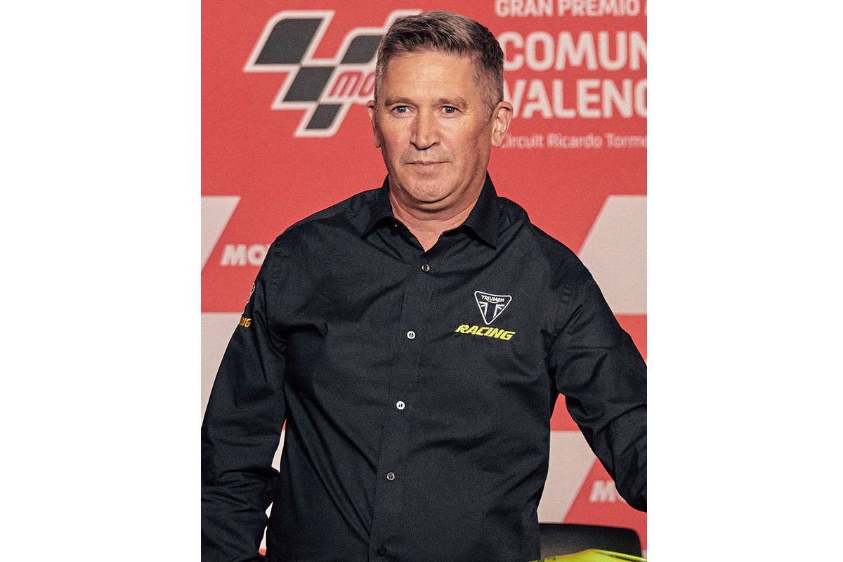 Steve Sargent, Jefe de Producto de Triumph