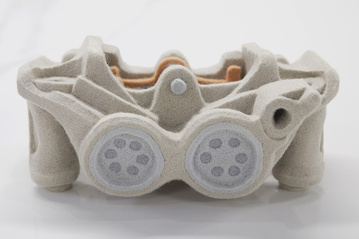 Soporte para Smartphone con forma de pinza de freno