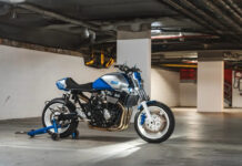 Suzuki GSX1400 por Purpose Built Moto: más desnuda imposible