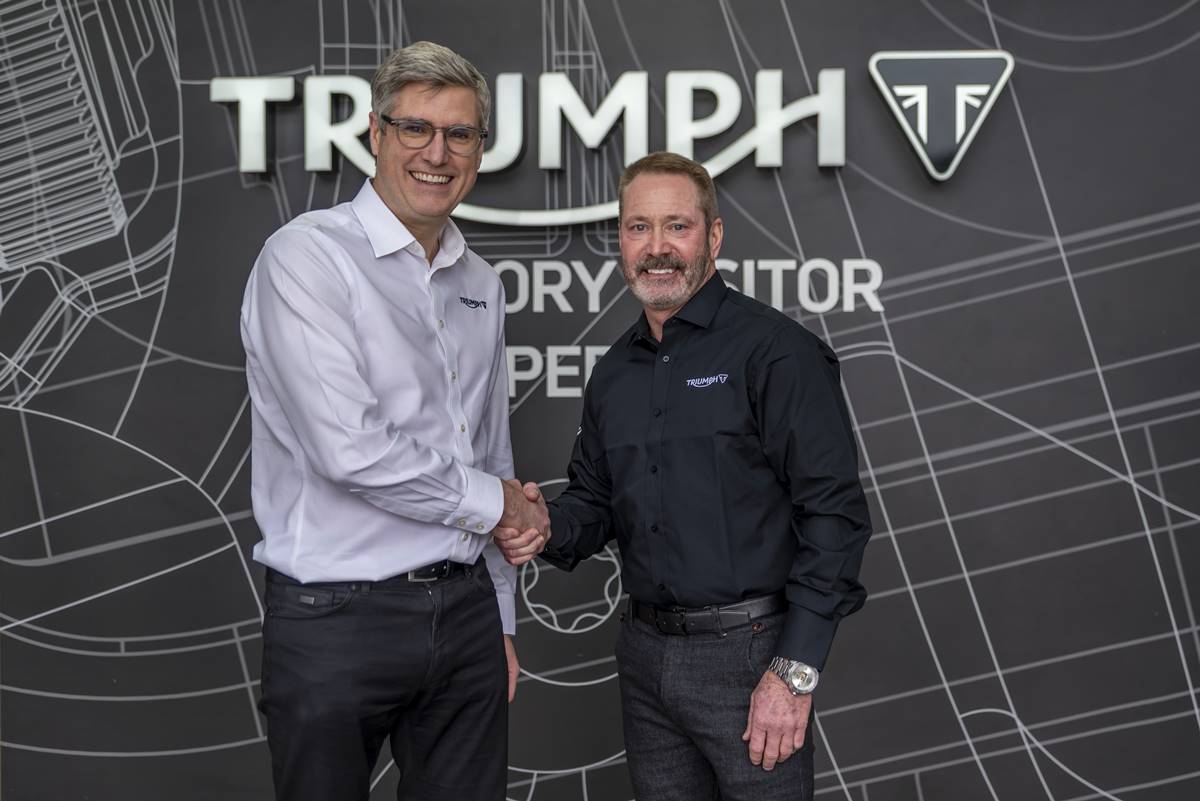 Presentación nuevos equipos Triumph Racing