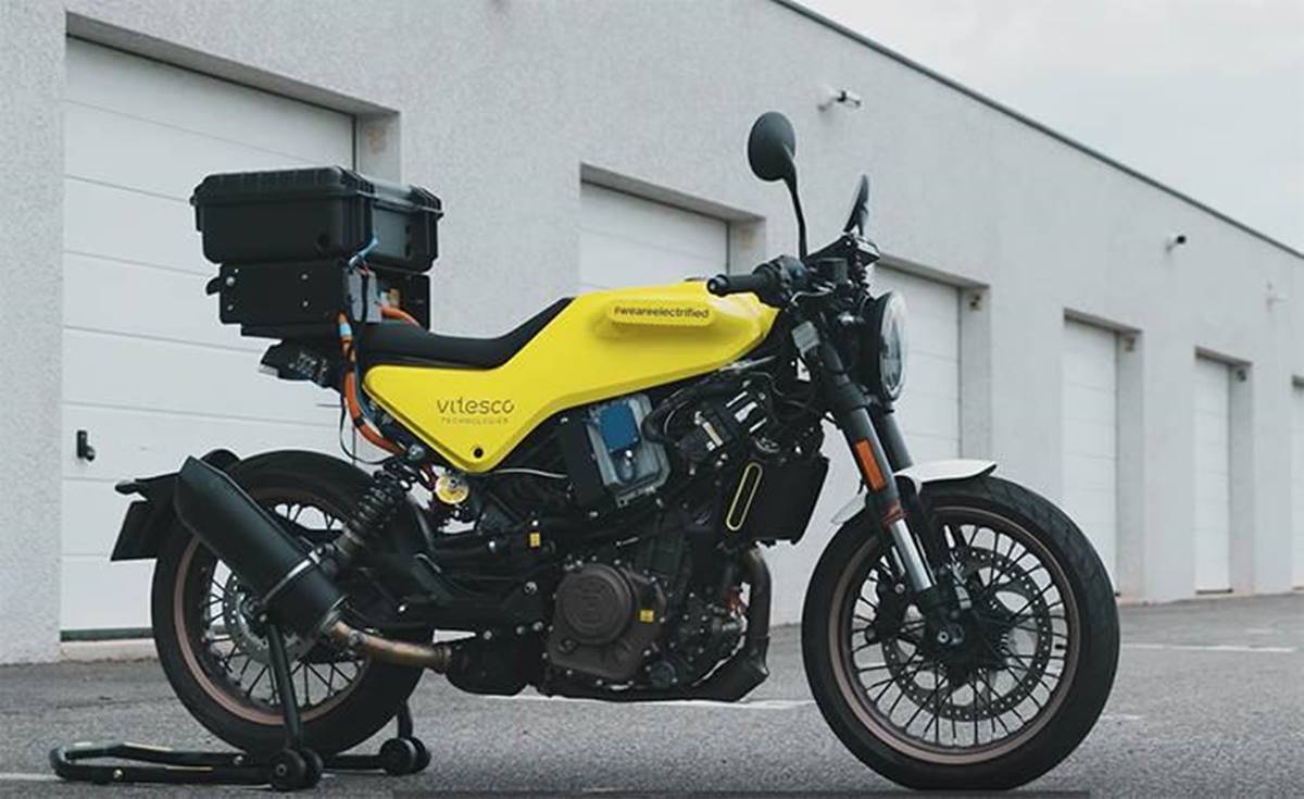 Husqvarna híbrida a partir de la Vitpilen 401