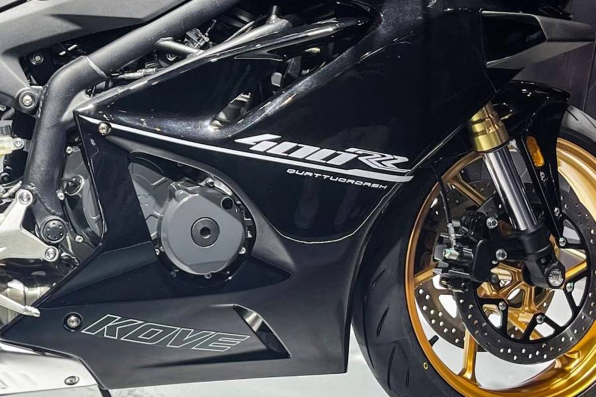 Kove 400 RR 2023 en detalle