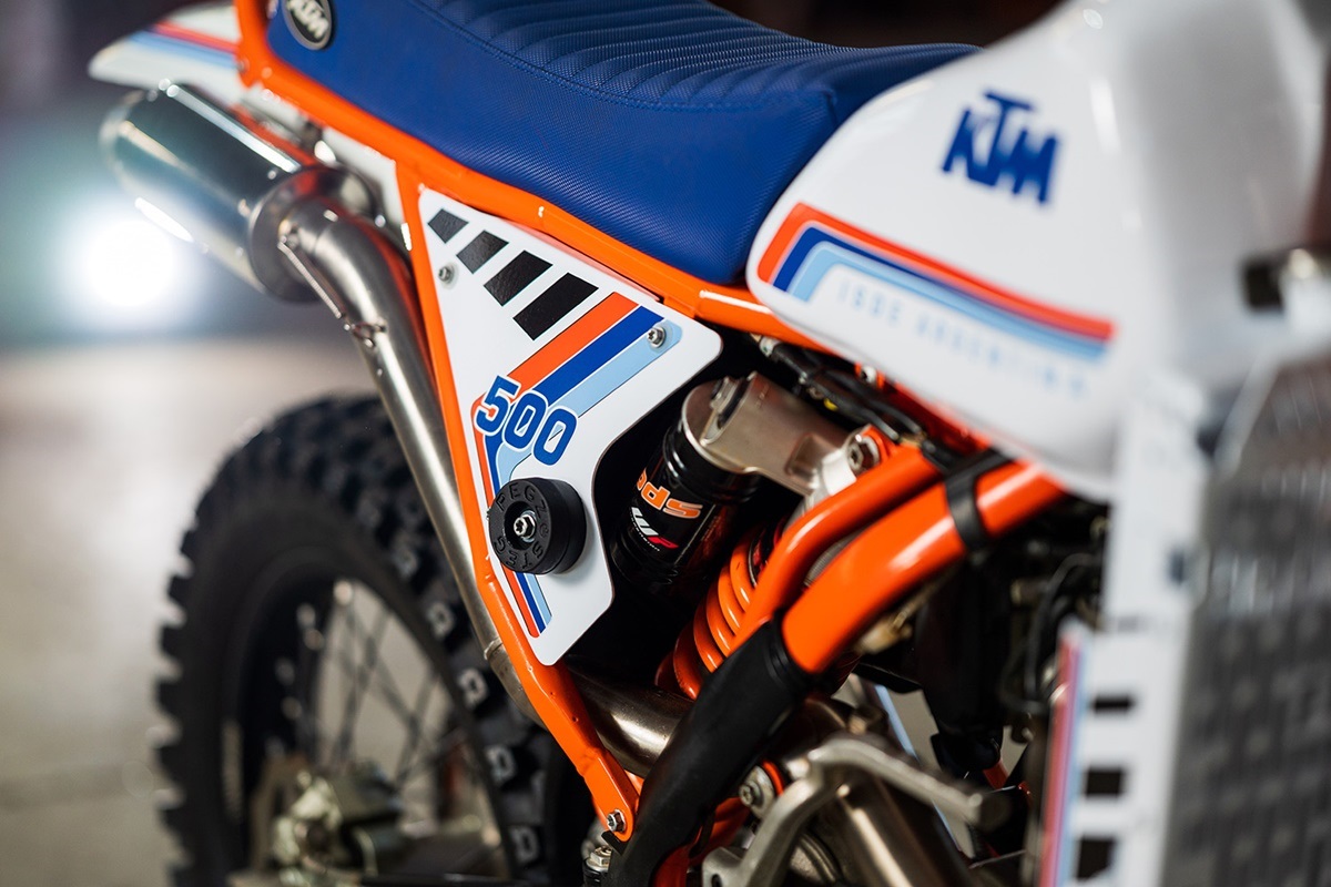 KTM 500 EXC Six Days en detalle
