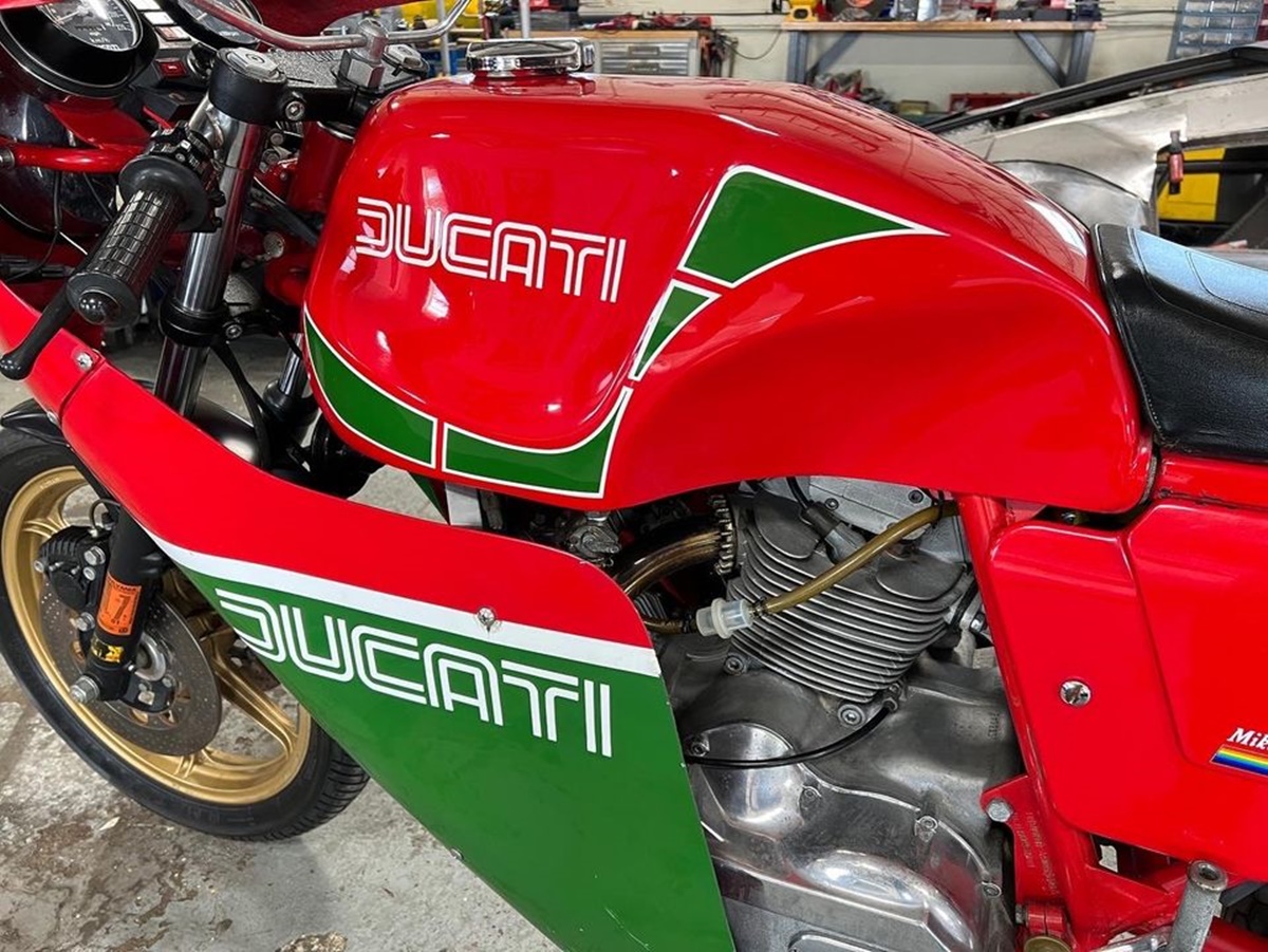 Ducati MHR 900 de 1981 en detalle