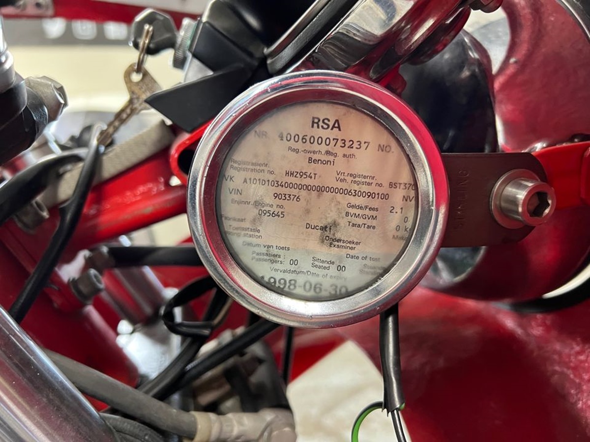 Ducati MHR 900 de 1981 en detalle