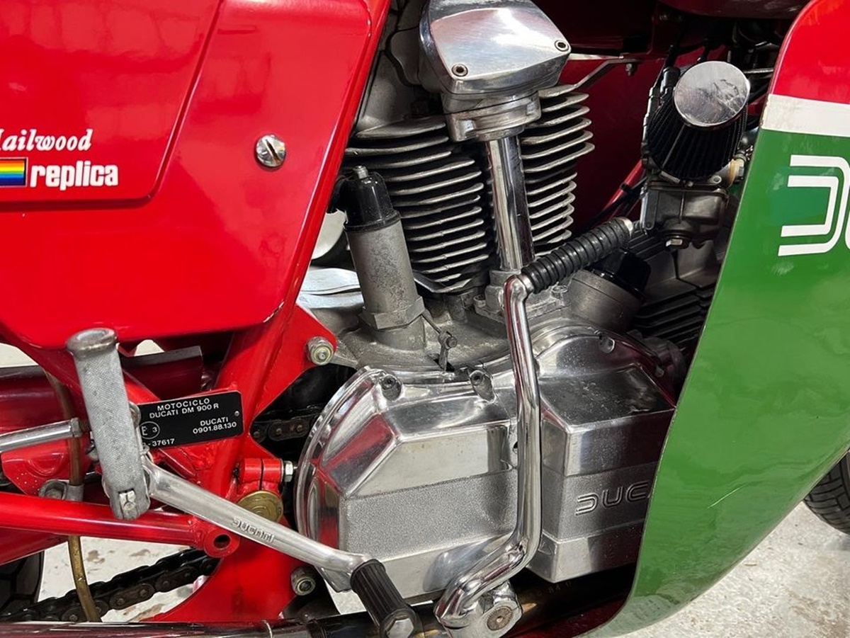 Ducati MHR 900 de 1981 en detalle