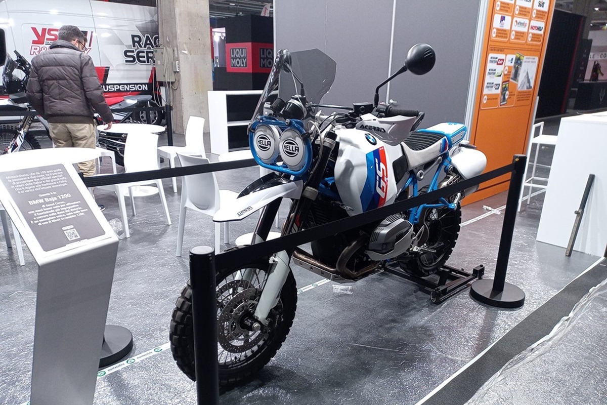 BMW Baja 1200 by Gessi Corse en la Motor Bike Expo de Verona