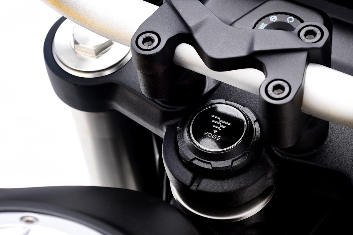 Voge 350 AC en detalle