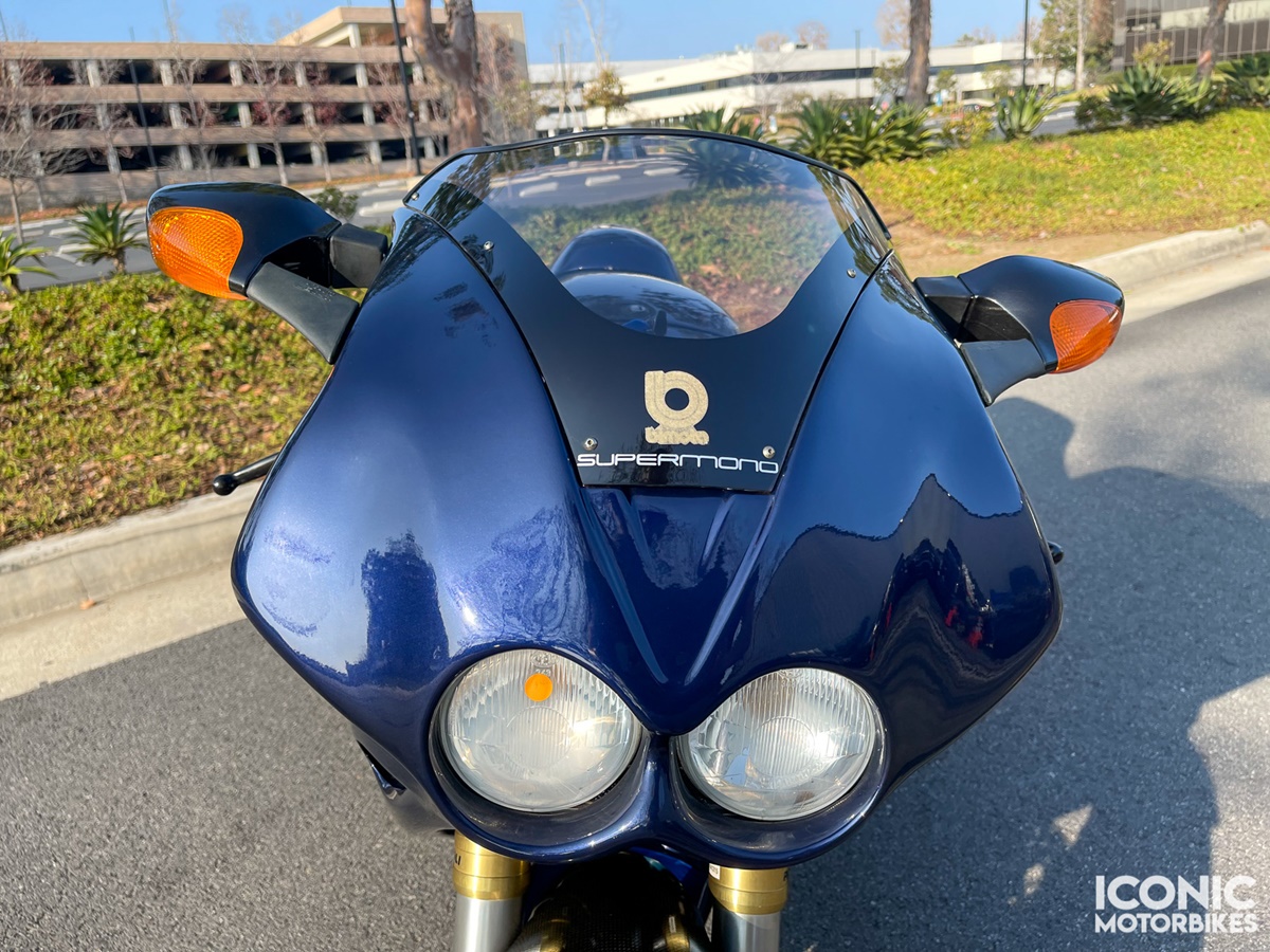 Bimota BB1 Supermono en detalle