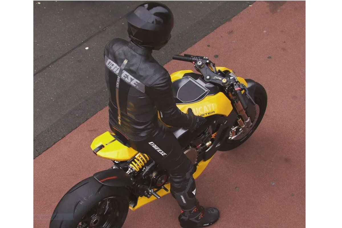 Diseño conceptual de una futura Ducati Monster eléctrica