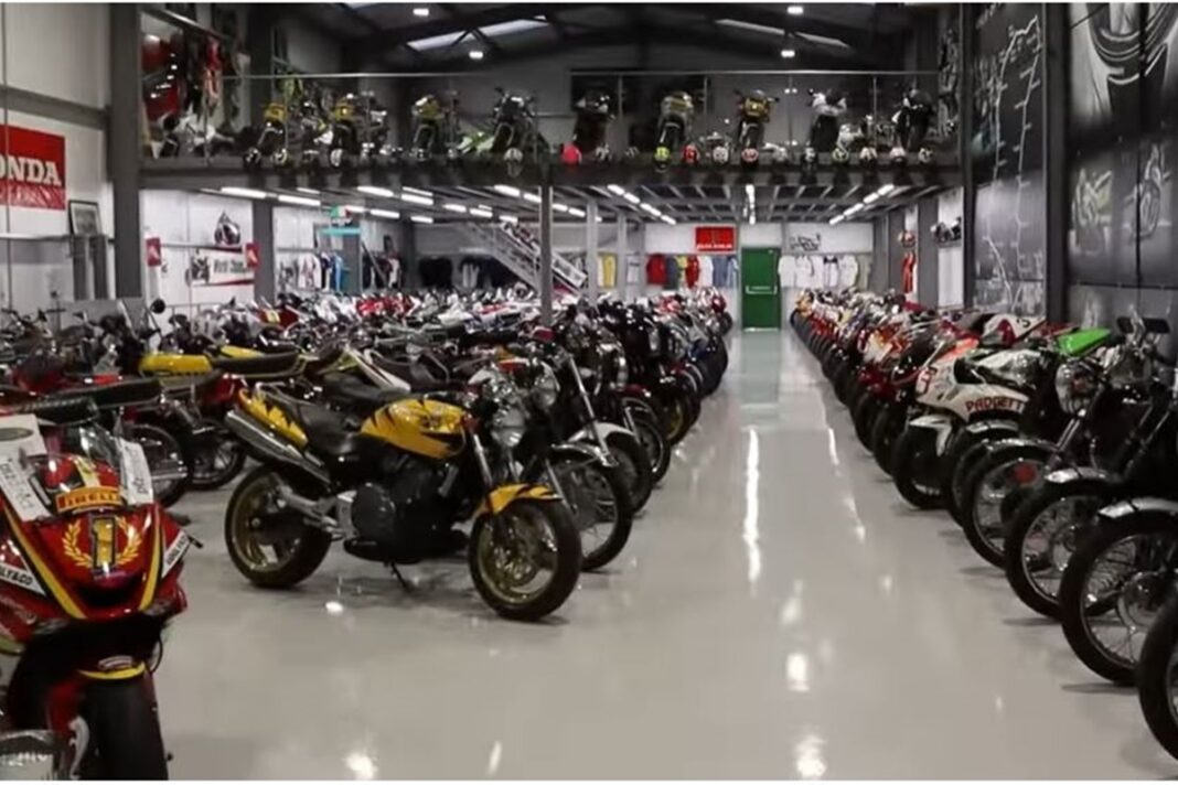 Colección de motos en Reino Unido 