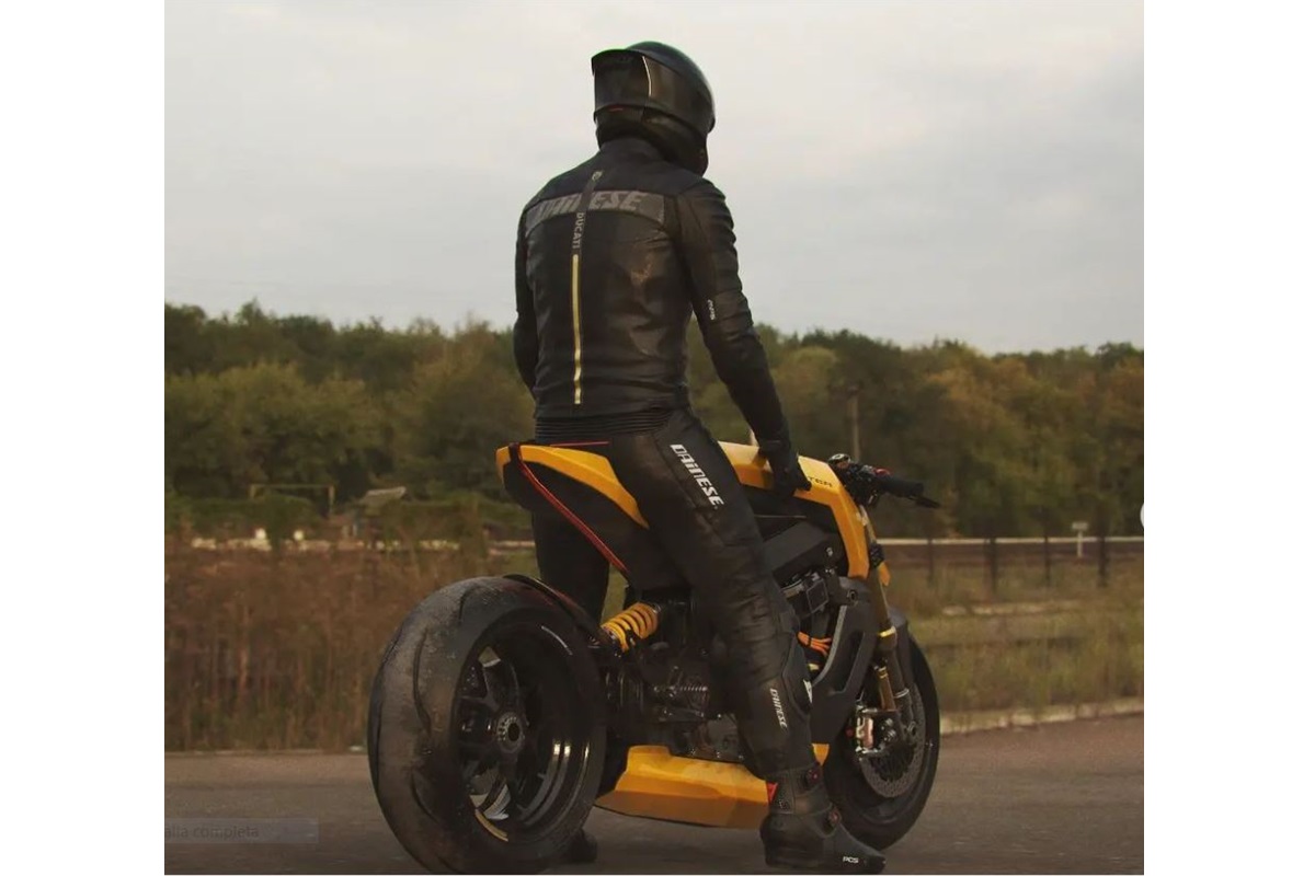 Diseño conceptual de una futura Ducati Monster eléctrica