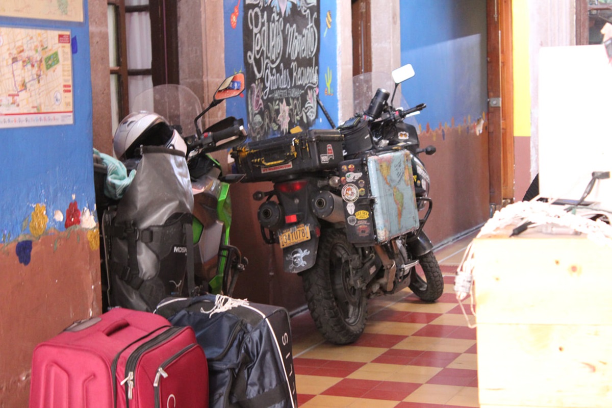 Bridget McCutchen en su viaje de vuelta al mundo