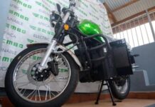 Moto eléctrica en Africa