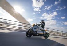 BMW CE 04 en acción