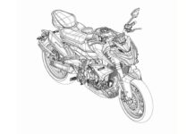 Diseño por ordenador de la CFMoto 800NK