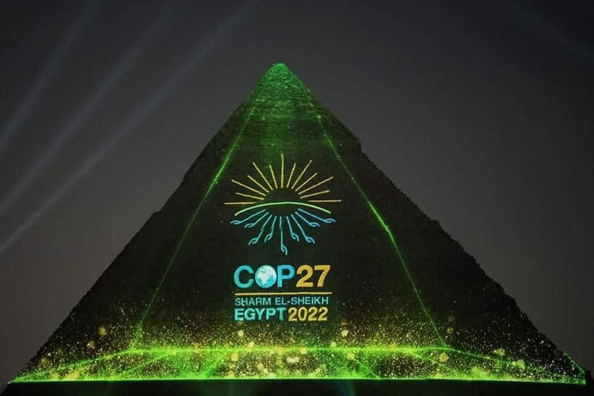 El destino era llagar a la COP en El Cairo
