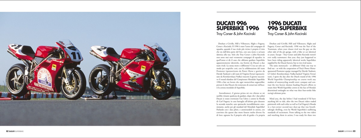 Extracto del libro Ducati Superbike 1988-2001