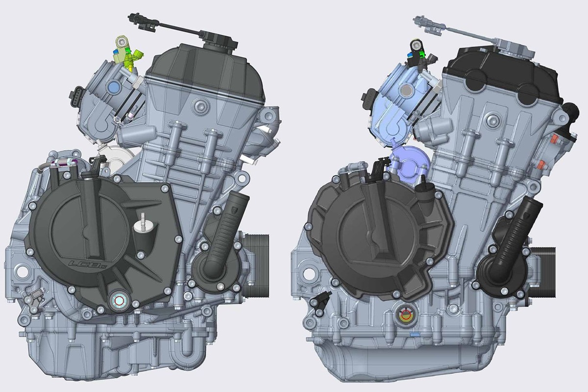 En la imagen se muestran el nuevo motor (izquierda) y el actual (derecha)