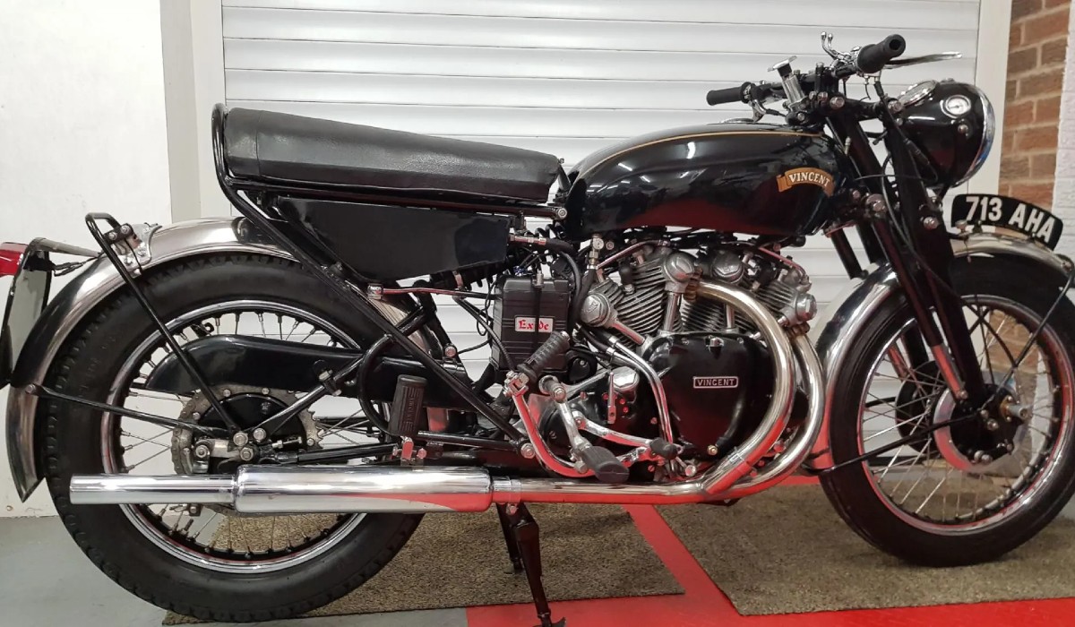 Vincent Black Shadow Serie D de 1955