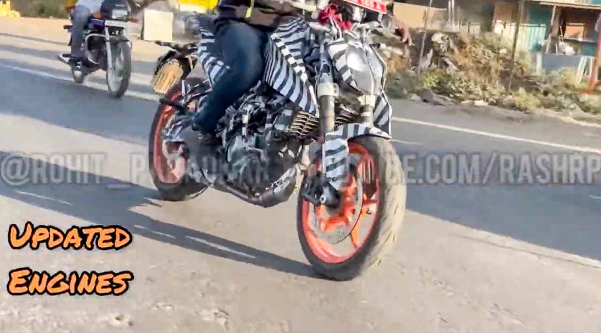 Nueva KTM Duke pillada en acción