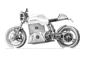 Boceto inicial de la Savic C-Series
