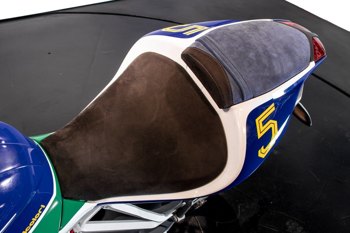 MV Agusta F4 Freece Tricolori en detalle