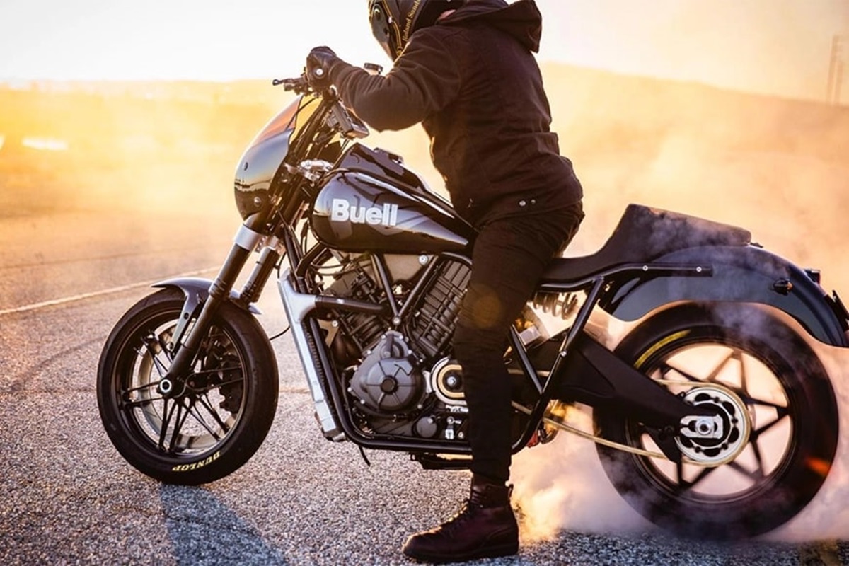 Buell Super Cruiser 1190 en acción