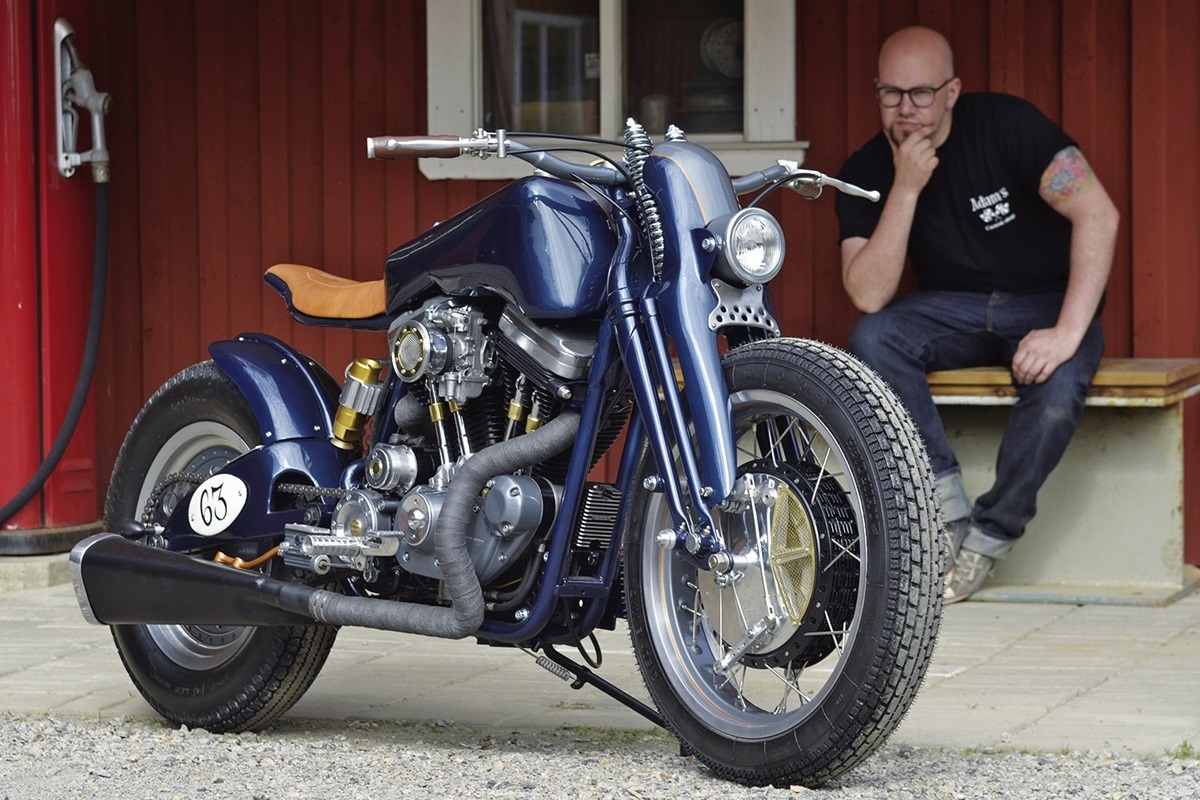 Harley Sportster by Adam's Custom Shop