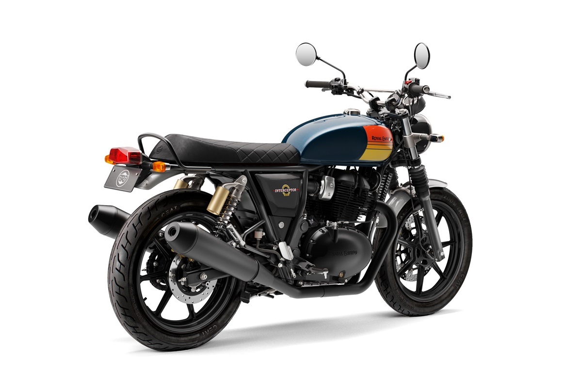 Royal Enfield Interceptor 650 Barcelona Blue