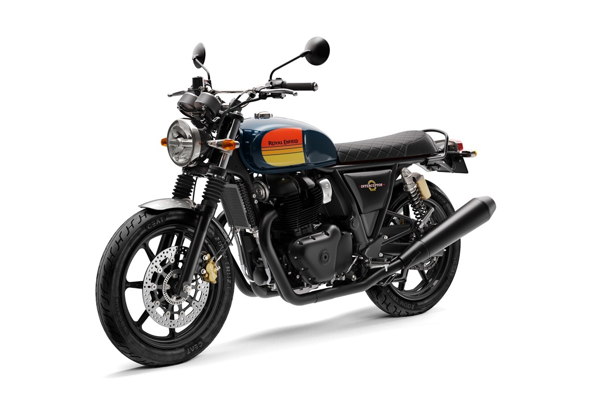 Royal Enfield Interceptor 650 Barcelona Blue
